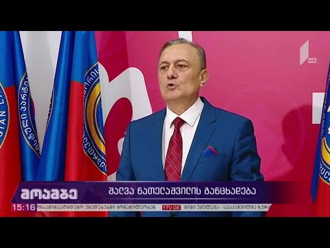 #არჩევნები2020 შალვა ნათელაშვილის განცხადება