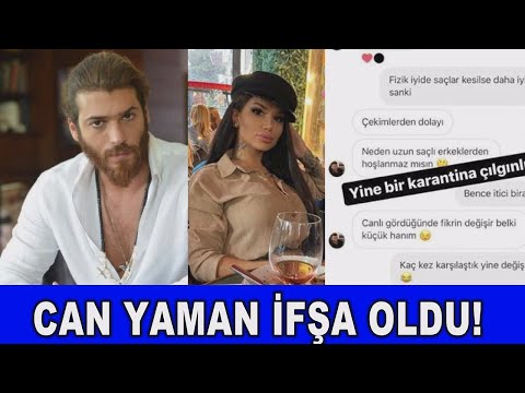 Enise Sude, Can Yaman'ın mesajlarını ifşa etti! 'Canlı gördüğünde...'