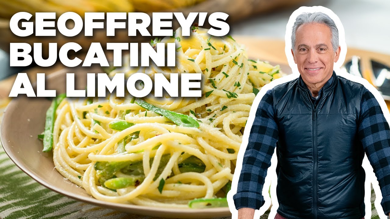 Geoffrey Zakarian's Bucatini al Limone The Kitchen Food Network