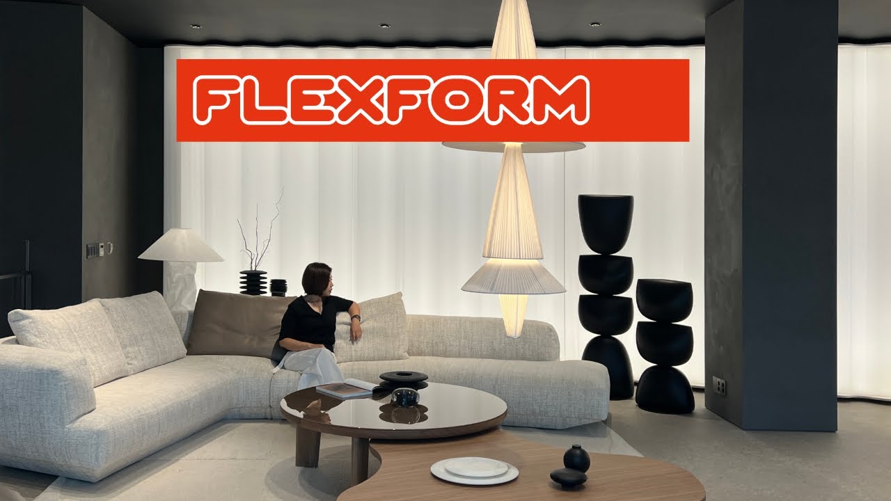 엣지있는 레이아웃을 찾고 있다면, 새롭게 선보이는 FLEXFORM 플래그쉽 스토어 : 정은주의 리빙브랜드