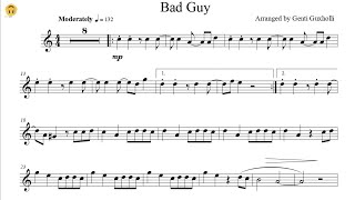 Bad Guy (Clarinet Solo with Piano Accompaniment) - Billie Eilish