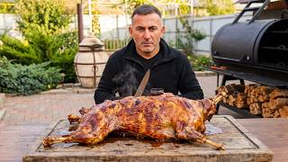 LAMB BAKED in a HANDMADE TANDOOR.