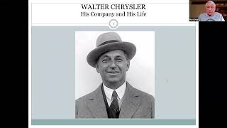 MotorCities On The Road #23 | Walter Chrysler: His Company and His Life | Russ Dore