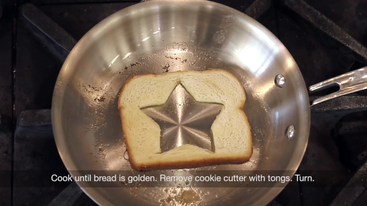 Quick & Easy: Father’s Day Fried Egg in Bread