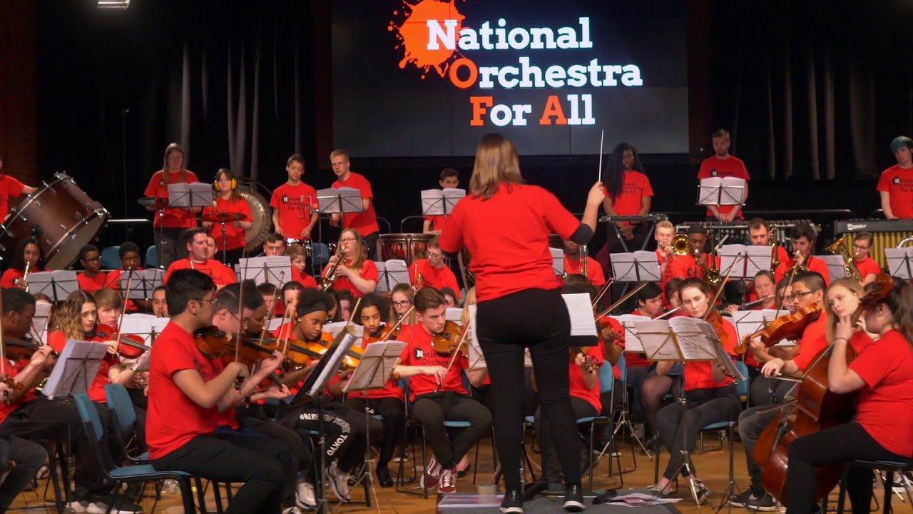 National Orchestra for All Simple Gifts, regifted (from Dance, Then