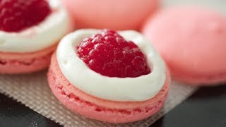 Rose Water Macarons | Byron Talbott