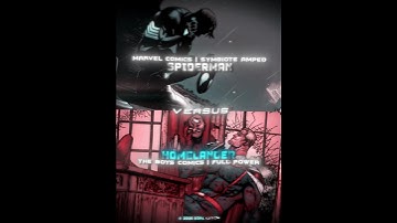 Spiderman vs Homelander (Comics) #fyp #1v1 #wisedit #viralshort #theboys #marvelcomics