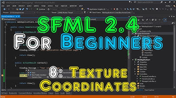 SFML 2.4 For Beginners - 8: Texture Coordinates.