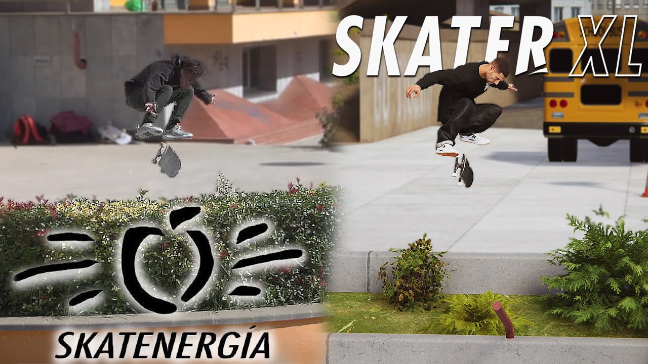 IMITANDO trucos de SKATENERGIA en SKATER XL *Skate & Create en Skater XL!*