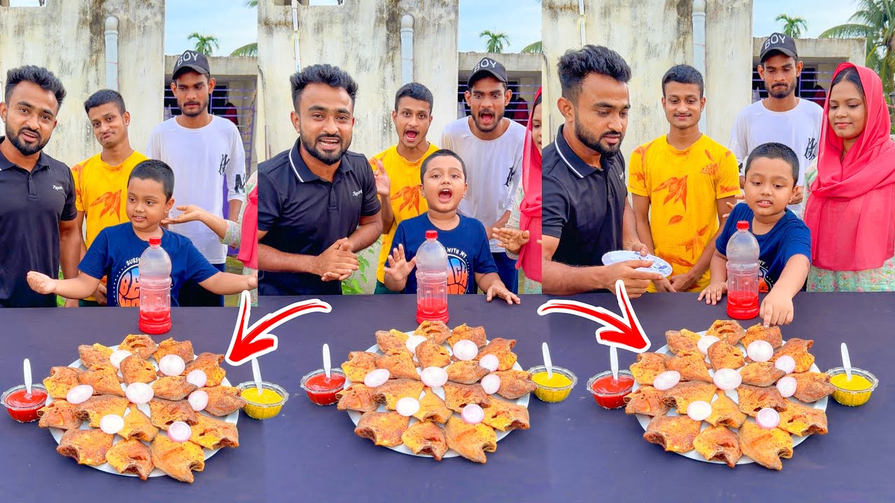 Unlimited Pomfret Fry Funny Challenge