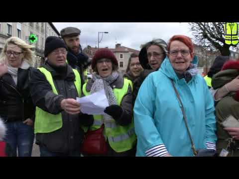 Commercy, le chant des partisans version lyrique revu par les gilets jaunes