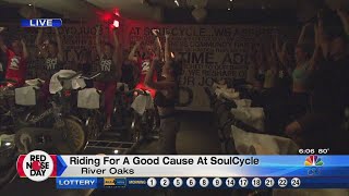 Justin Stapleton rides for 2nd annual Red Nose Day Information