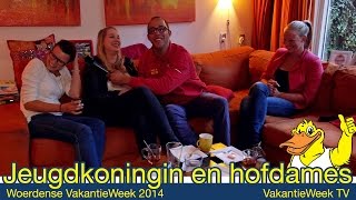 Vakantieweek Tv 2014 - 4 Jeugdkoningin En Hofdames - Woerdense Vakantieweek