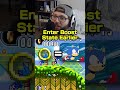 Sonic S Boost Mode Was So COOL
