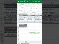 Turn any table into a single column in seconds! 🚀 Done! #excelshorts #exceltips #exceltricks #tocol