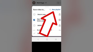 How to make a YOUTUBE PLAYLIST!