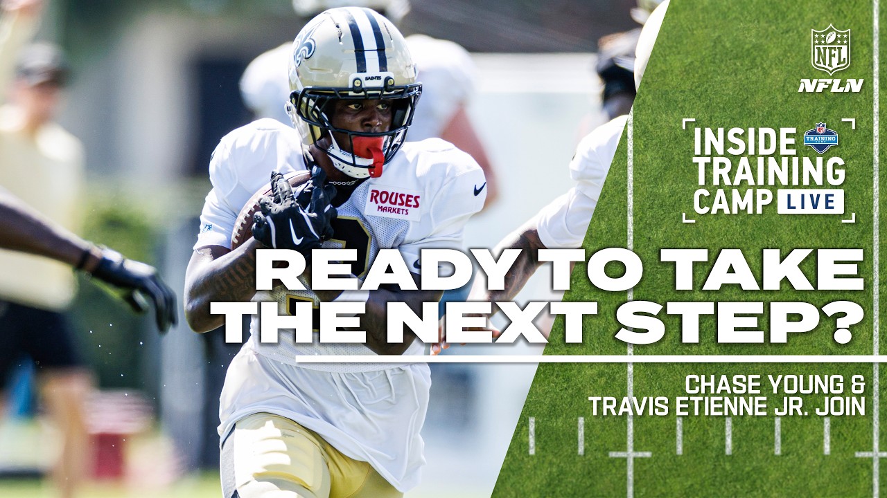WATCH: New Orleans Saints EDGE Chase Young and RB Travis Etienne Jr. join the show | Inside Training Camp