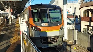 【04K運用代走!!】東京メトロ副都心線17000系17186F各駅停車元町・中華街駅行き学芸大学駅発車(2023/1/7)