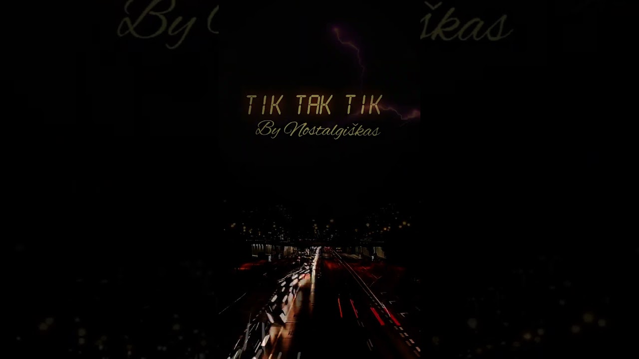 Nostalgiškas - TIK TAK TIK (Generuota DI) 