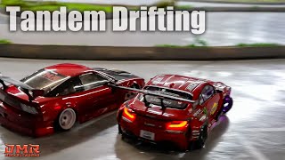 ラジドリ】WIN'SでTandem Drifting【RC DRIFT】【ラジコン