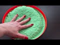 Dried Crust Fluffy Slime - How to Make - Satisfying Slime videos