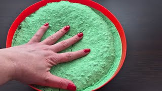 Dried Crust Fluffy Slime - How To Make - Satisfying Slime Videos