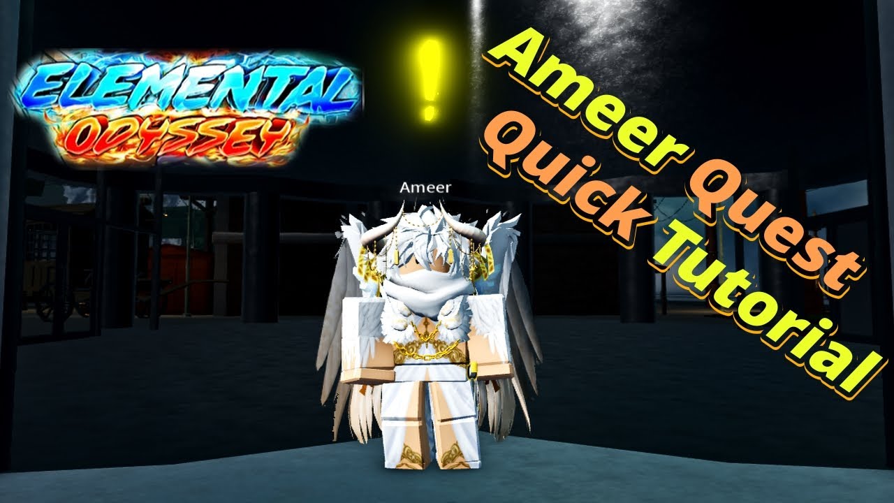 How to Complete the Ameer Quest in RoBending/Elemental Odyssey-Quick Guide! 2025