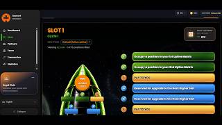 VOW Unity's Bitcoin Wealth slot matrix pays U via Binance smartchain contract screenshot 1