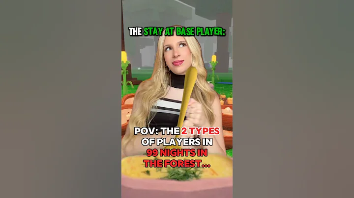 The 2 “TYPES OF PLAYERS” in 99 NIGHTS IN THE FOREST on ROBLOX! 🌳🦌🦉