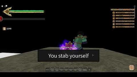 use req arrow on shiny stand while on tallest peak (yba)