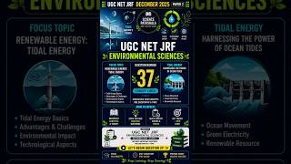 UGC NET JRF Environmental Sciences December 2025 | Q37 | #ugcnet #ugcnetjrf #netjrf #shorts #viral
