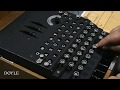 Enigma machine demonstration