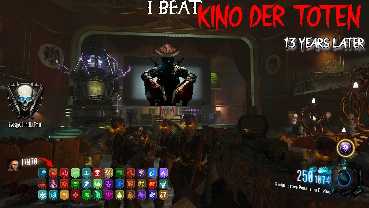 I beat "Kino Der Toten" 13 years later COD Black Ops Zombies: Kino Der Toten