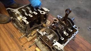 Installing a Subaru crankshaft