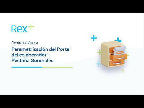 CDA - Parametrización del Portal del colaborador - Pestaña Generales ?