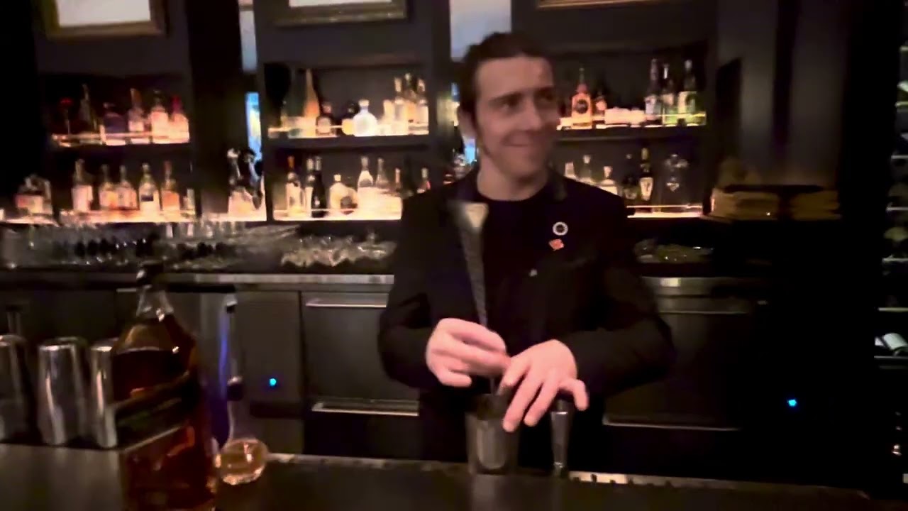 Bartender Massimo Zitti @ 2025 Vancouver Cocktail Week Media Preview