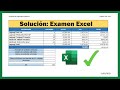 Prueba de Examen Básico de Microsoft Excel (Resolviendo Examen paso a paso)