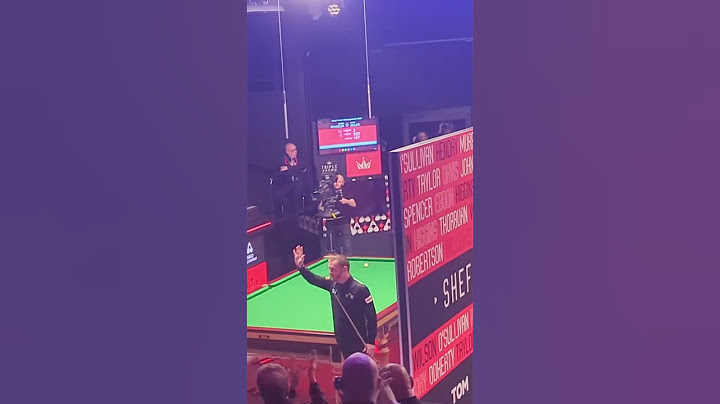 Mark Allen Hits Maximum 147 Break At The Crucible!
