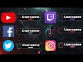 Social Media Lower Thirds in After Effects #lowerthird #aftereffects #motiongraphics #motion