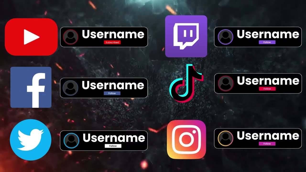 Social Media Lower Thirds in After Effects 