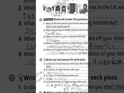 صف خامس انجليزي صفحة ١٠ كتاب التمارين  صف خامس انجليزي صفحة ١٠ كتاب التمارين