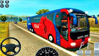 Coach Bus Simulator 2021 || New Bus Games Uphill Driving Android Gameplay 🤗 screenshot 5