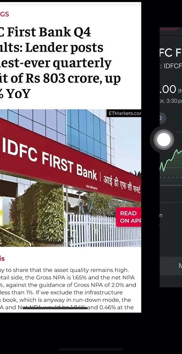 IDFC FIRST Bank Q4 Results Damdar Profit IDFC First Bank Share idfc-first-bank-q4-results-damdar-profit-idfc-first-bank-share