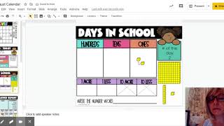 August Calendar   Google Slides