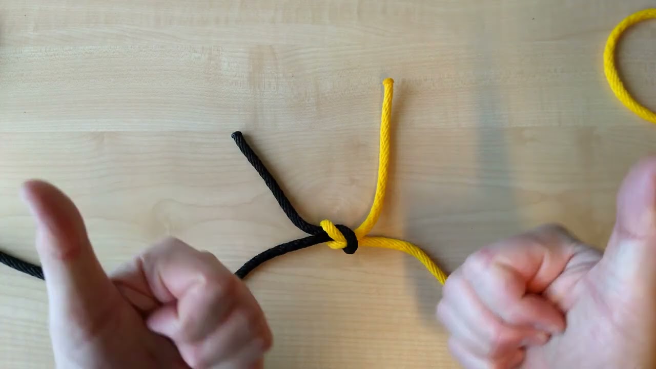 #10 - Ing reef knot at ing kalupa nang thief knot - Pamisuglung kareng adwang pareung lubid