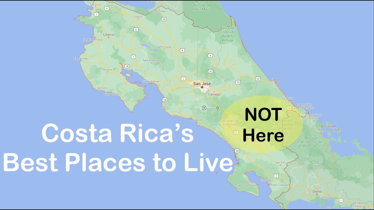 Best Places to LIVE IN COSTA RICA 2021 – Retiring in Costa Rica – Moving to Costa Rica – Do NOT Live