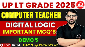UP LT Computer Teacher Class | UP LT Computer Teacher Demo 5, UP LT Computer Class By Dheerendra Sir