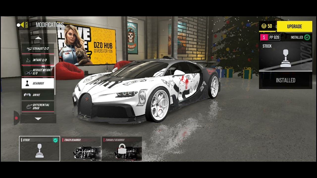 Dzo Max bugatti Performance test and top speed check in track