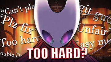 Silksong: Difficulty and accessibility 