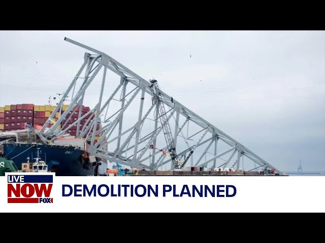 Demolition of Key Bridge Delayed | LiveNOW from FOX class=